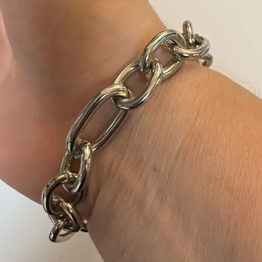 Silver Authentic Louis Vuitton Padlock and Key, Bracelet comes complementary - Picture 9 of 9